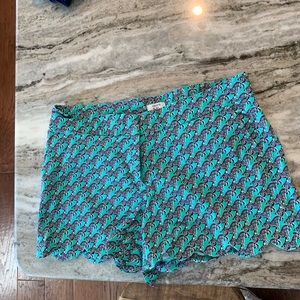 Crown and ivy zebra shorts. Size 10.